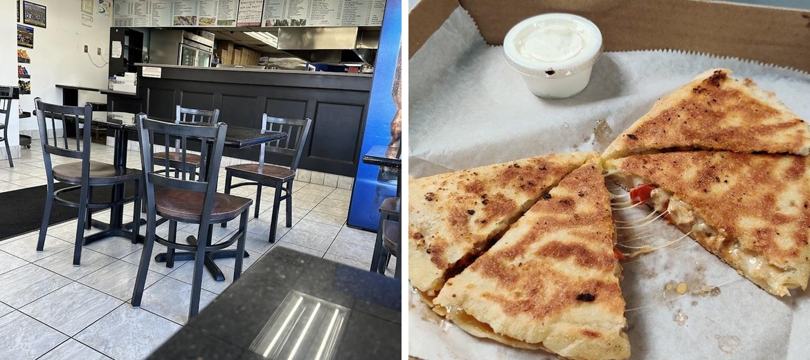 Kostas Pizza & Seafood Menu